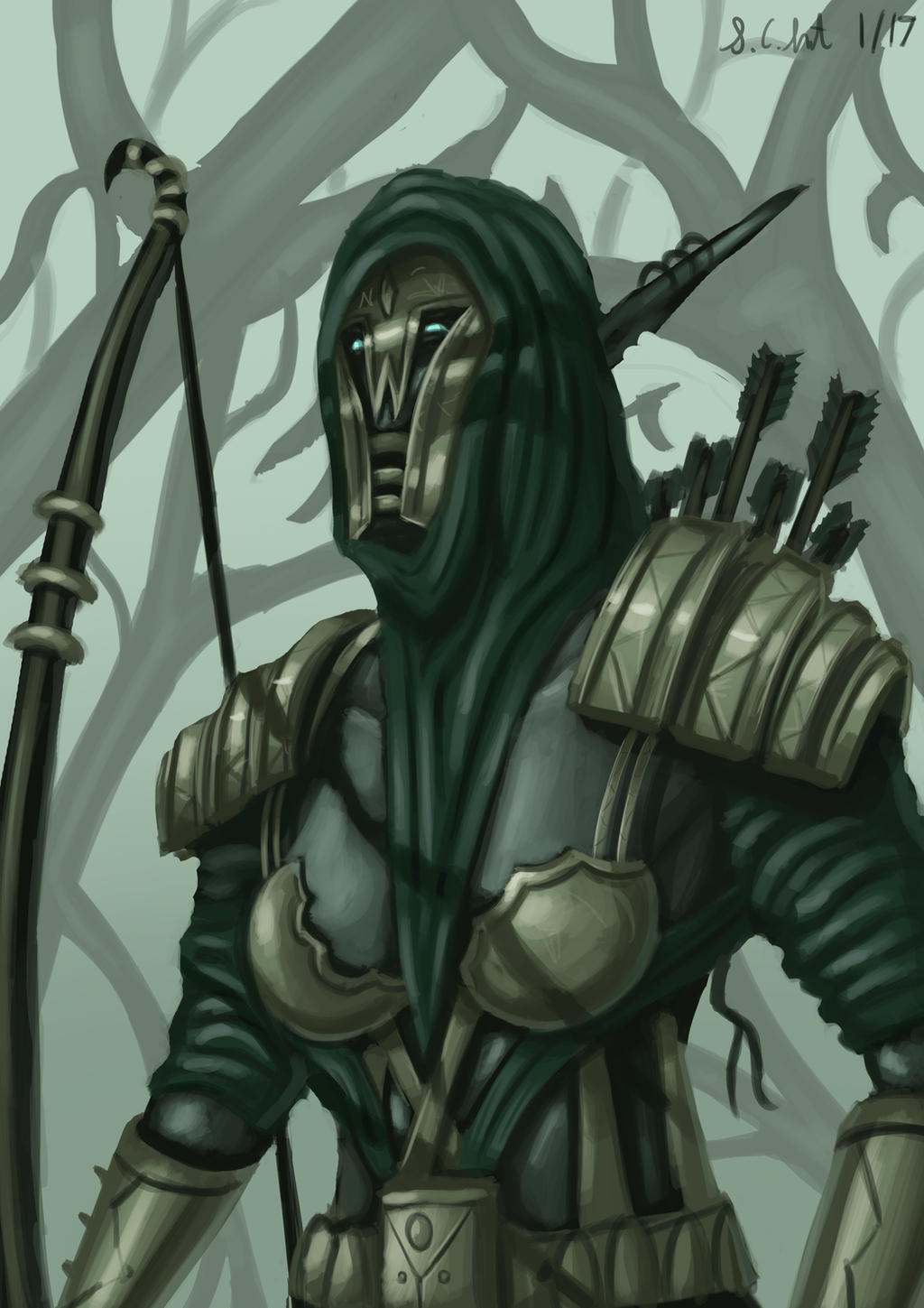 Evil Old Ranger Dark Elven Ranger by Samo94 on DeviantArt