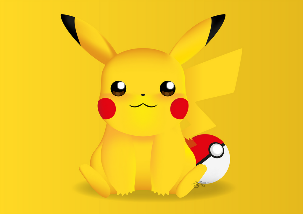 Pikachu Vector Deviantart pikachu vector by jyru on DeviantArt