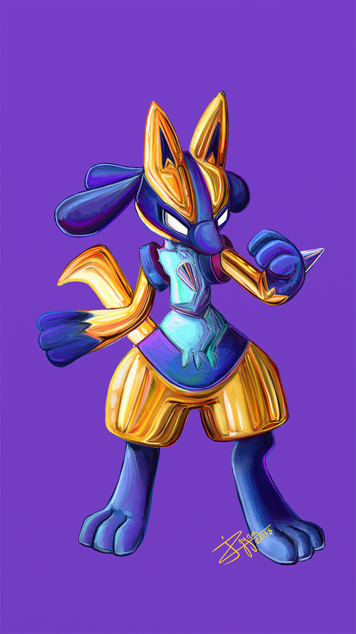 Shiny Lucario by jyru on DeviantArt