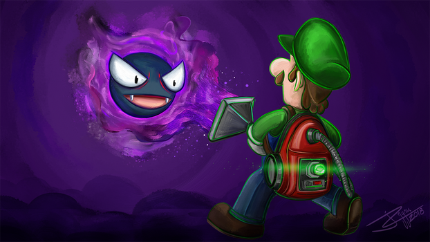 luigi and gastly