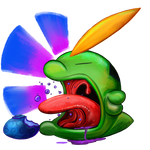 Gulpin Using Belch by jyru