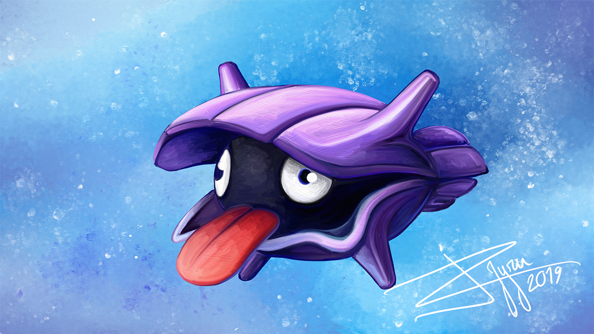 Shellder Character Shellder by jyru on DeviantArt