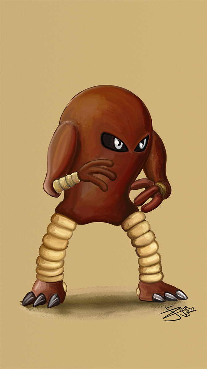 Hitmonlee by jyru on DeviantArt