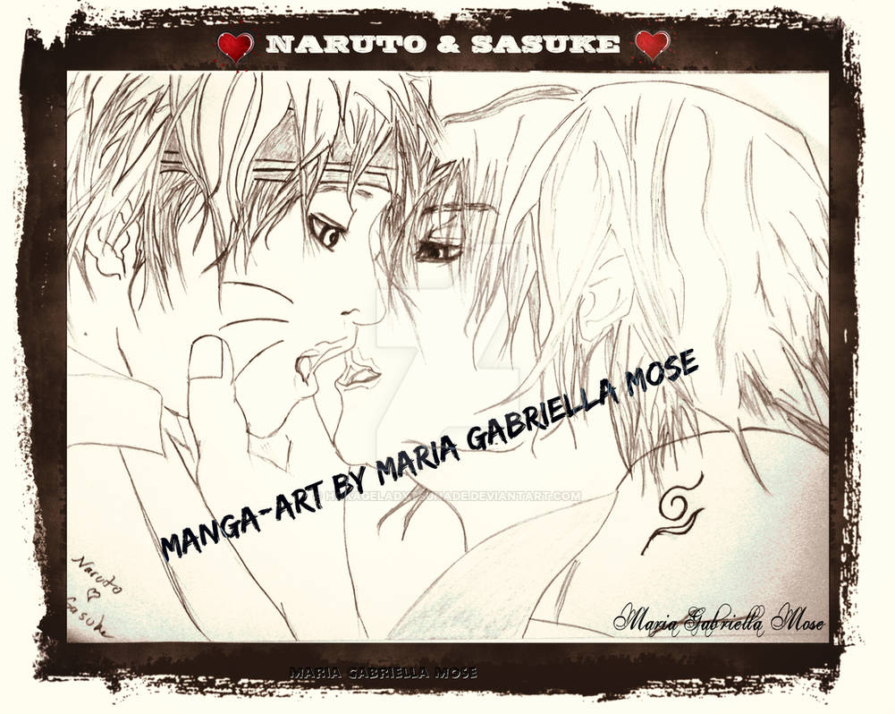 Naruto x Sasuke Yaoi Love Manga Art by HokageLadyTsunade on DeviantArt