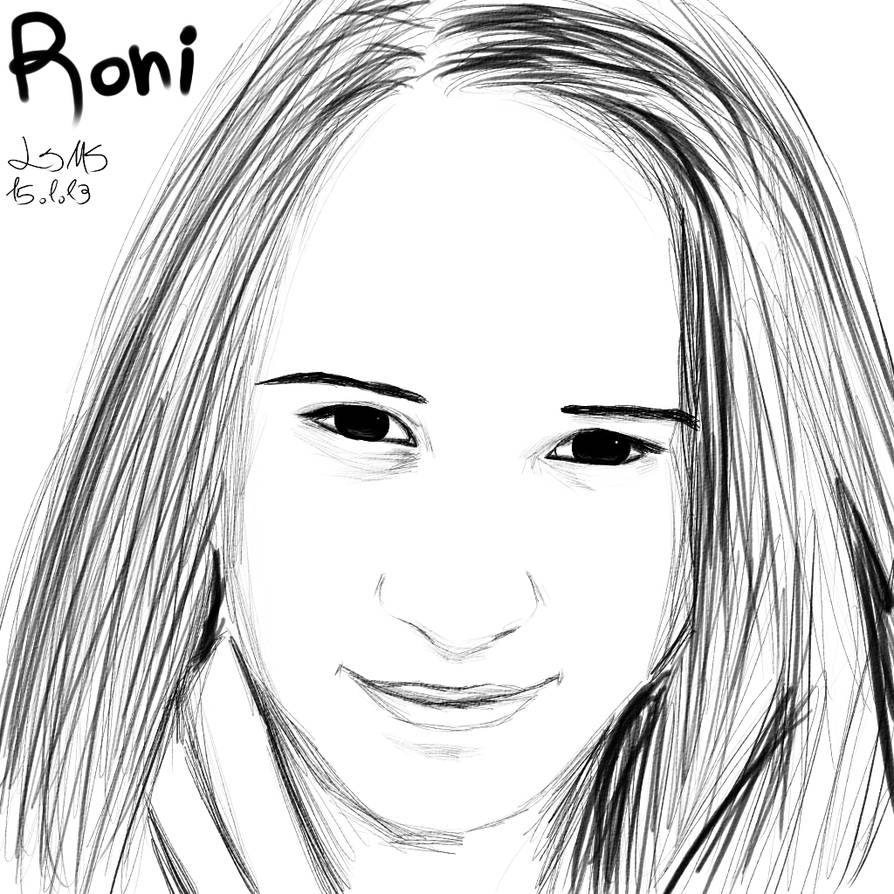 Portrait Roni S By Lilachsigal On Deviantart