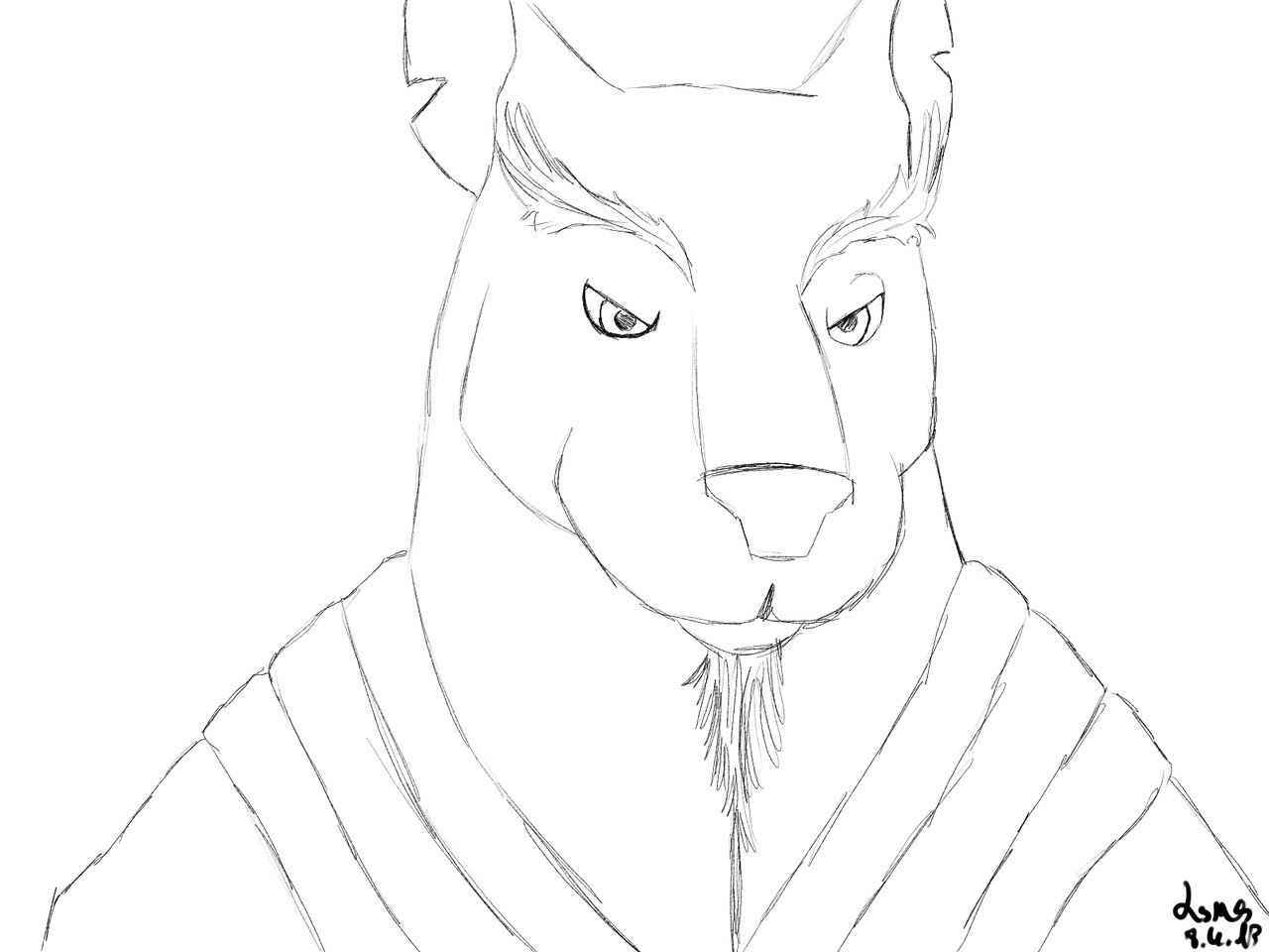 Master Splinter Sketch by LilachSigal on DeviantArt