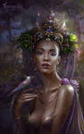 Khabiba, The Jungle Princess by cornacchia-art