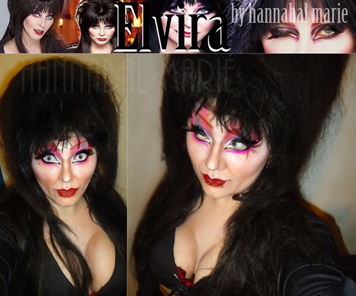 Elvira Transformation by Hannabal Marie!