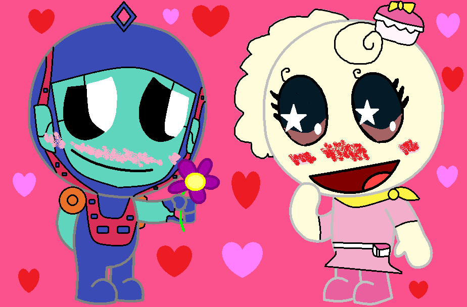 Railmin Deviantart Railmin X Coffretchi 'The Flower for You....' by RoyalClaws12 on DeviantArt