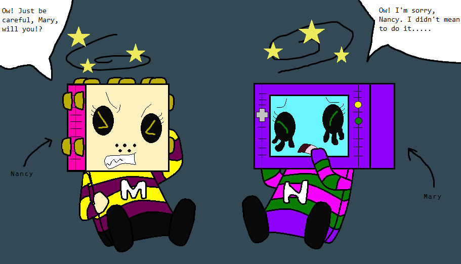 Railmin Deviantart Mary and Nancy were switched by RoyalClaws12 on DeviantArt