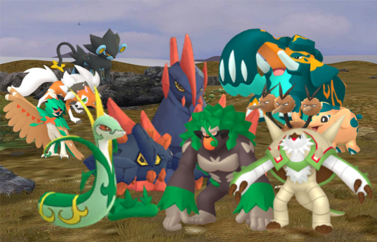 Prehistoric Pokemons by RoyalClaws12 on DeviantArt