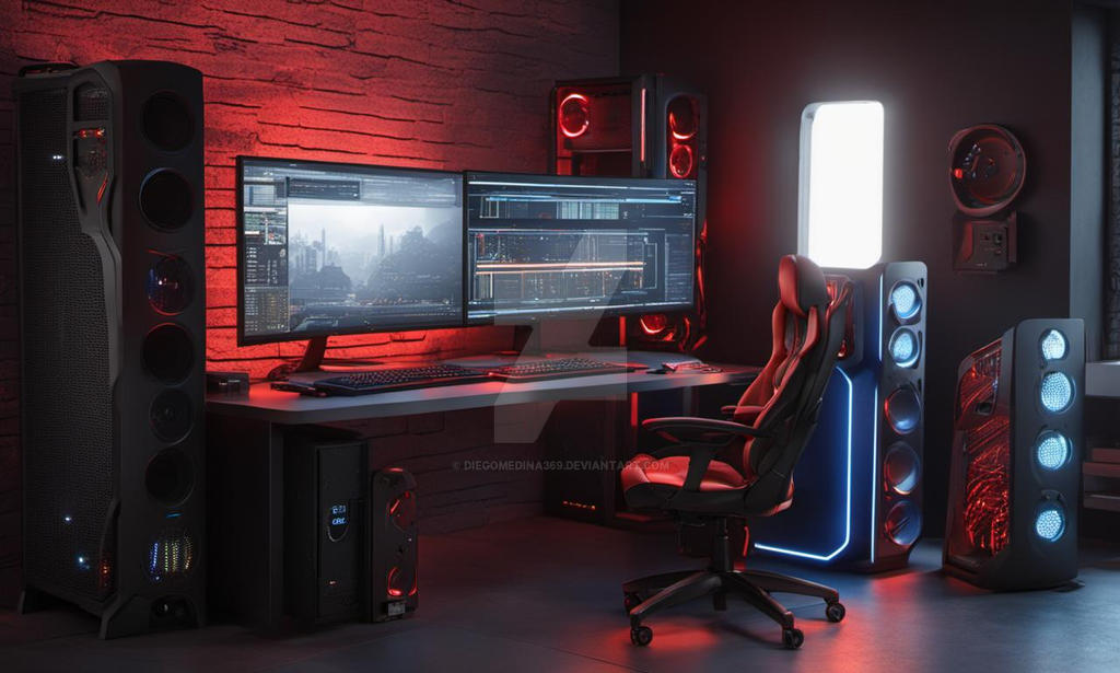 Gaming Computer Desktop Deviantart Pc Gamer Desktop by diegomedina369 on DeviantArt