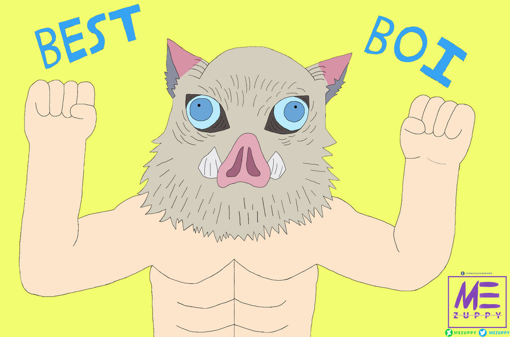 Inosuke by thematsuenjoyer on DeviantArt