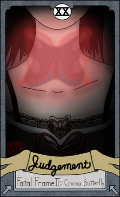 Video Game Tarot Deck 20 Judgement: Fatal Frame 2