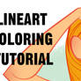 Lineart Coloring Tutorial