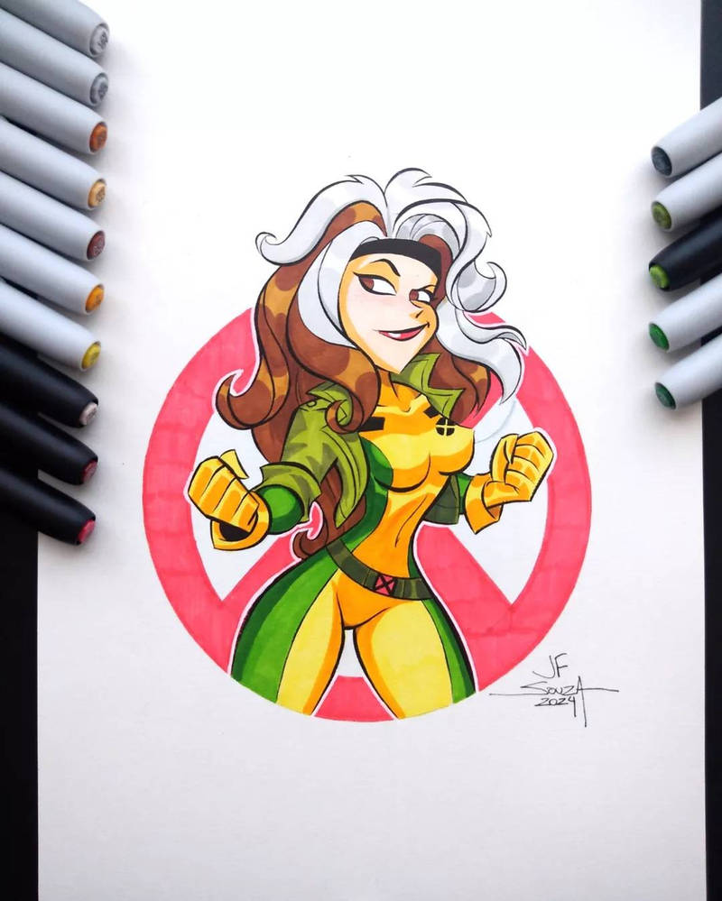 Rogue Inks Deviantart Rogue by joelsouzaart on DeviantArt