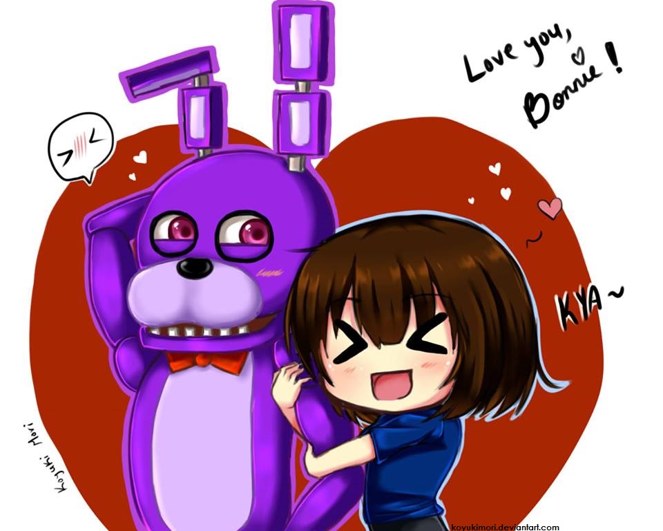 Anime Bonnie (FNAF 1) by NinaGeek818 on DeviantArt