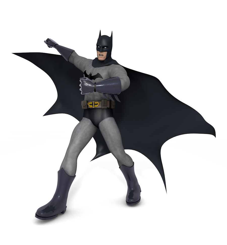 Batman 3D Model by TheRPGPlayer on DeviantArt