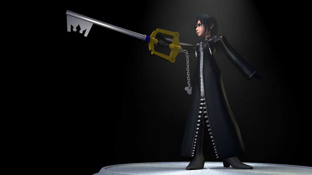 Kingdom Hearts: Xion 3D Model by TheRPGPlayer