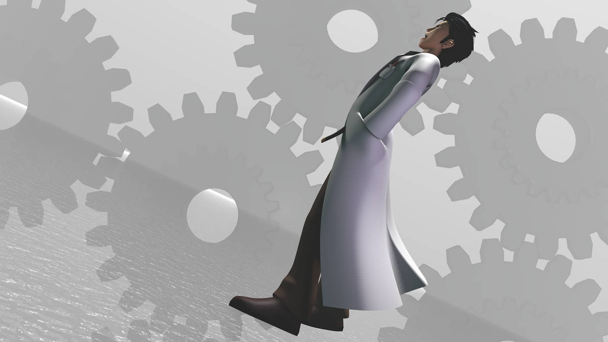Gates of Steiner (Okabe 3D Model) by TheRPGPlayer
