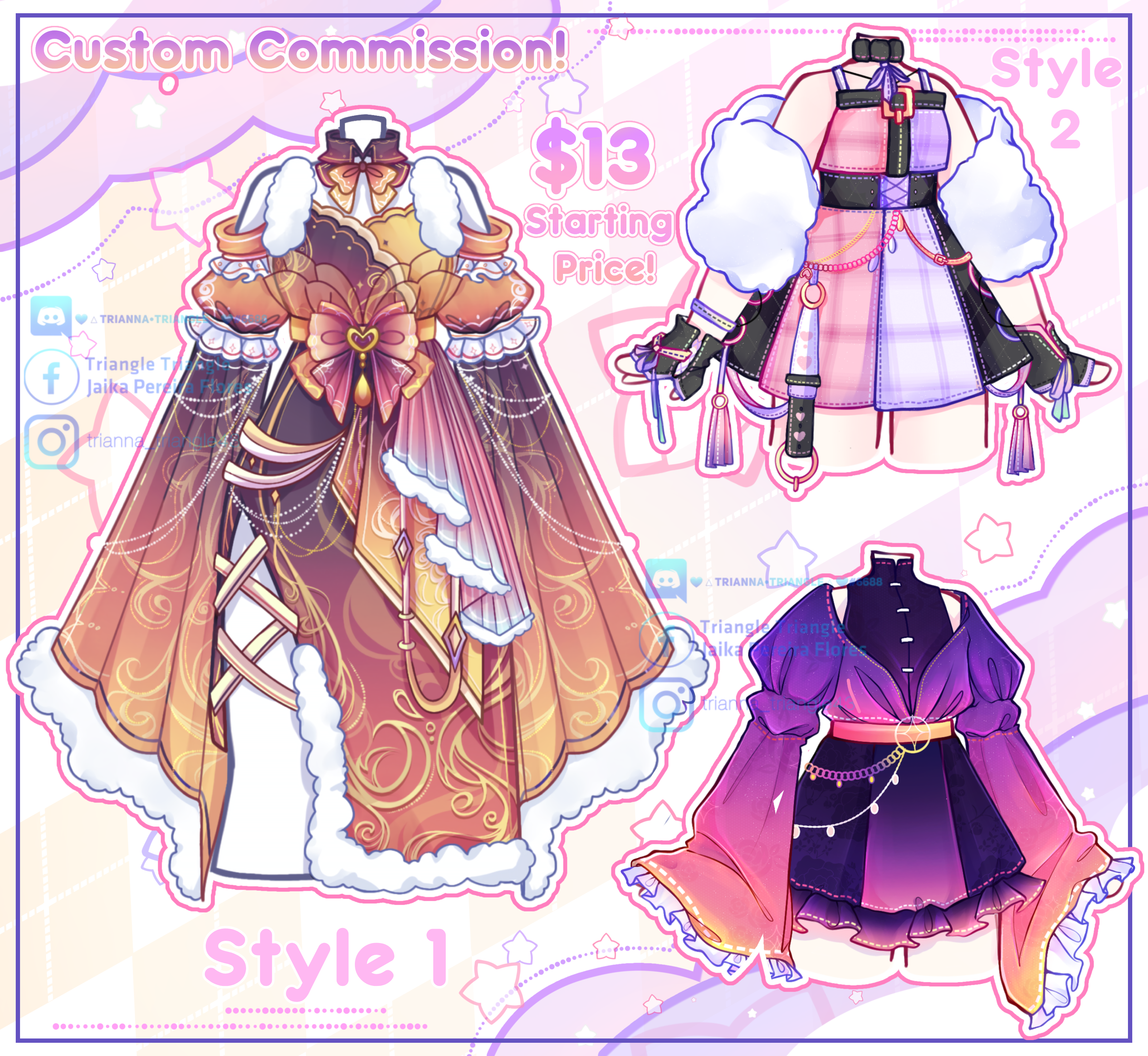 Object Commissions OUTFIT CUSTOM COMMISSIONS SALE !! (closed) by Trianna43 on DeviantArt
