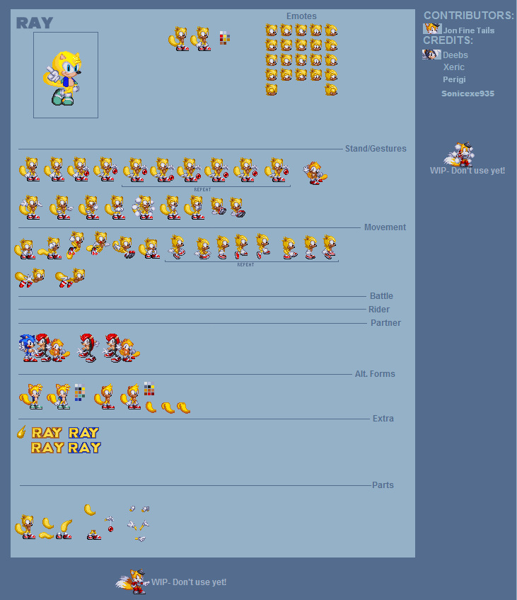 Mod.Gen Classic Tails V4 by OTH305 on DeviantArt