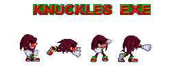 Knuckles Exe Sprite Sheet by sonicexe935 on DeviantArt