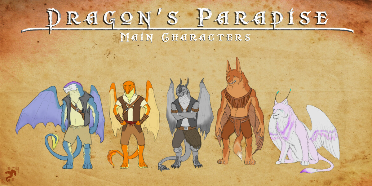 Dragon's Paradise Main Characters