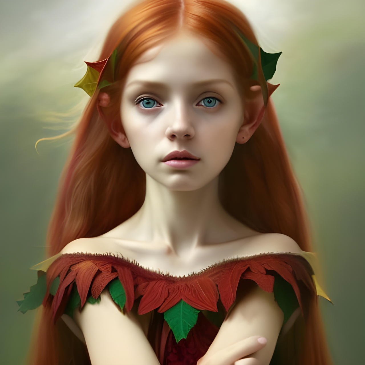 Adorable Cute Petite Christmas Elf Girl by AI-Art-Phoenix on DeviantArt