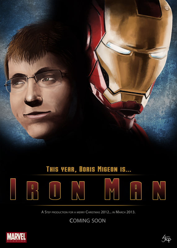 Boris is iron man