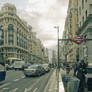 Madrid evening light