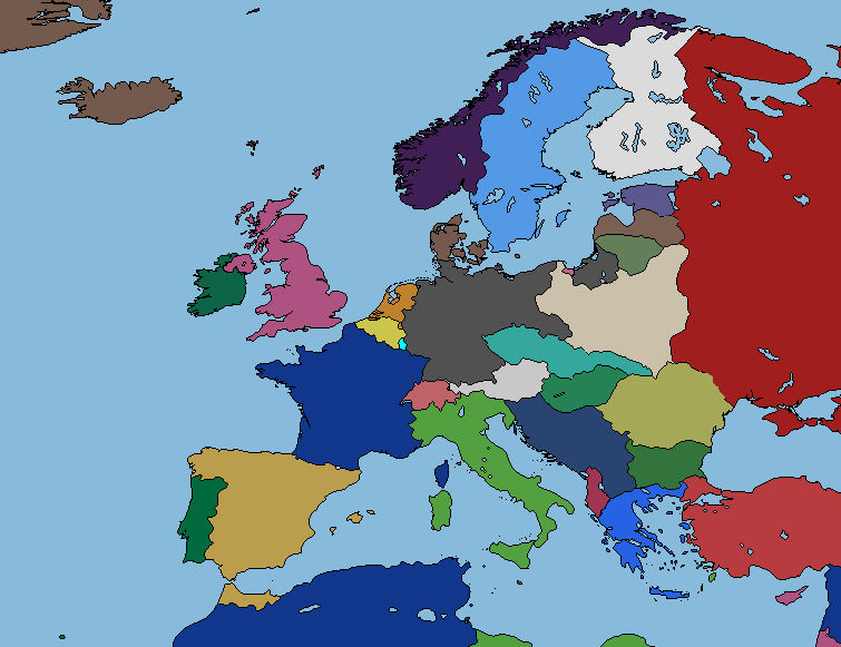 1936 Map of Europe by Neobolshevik on DeviantArt