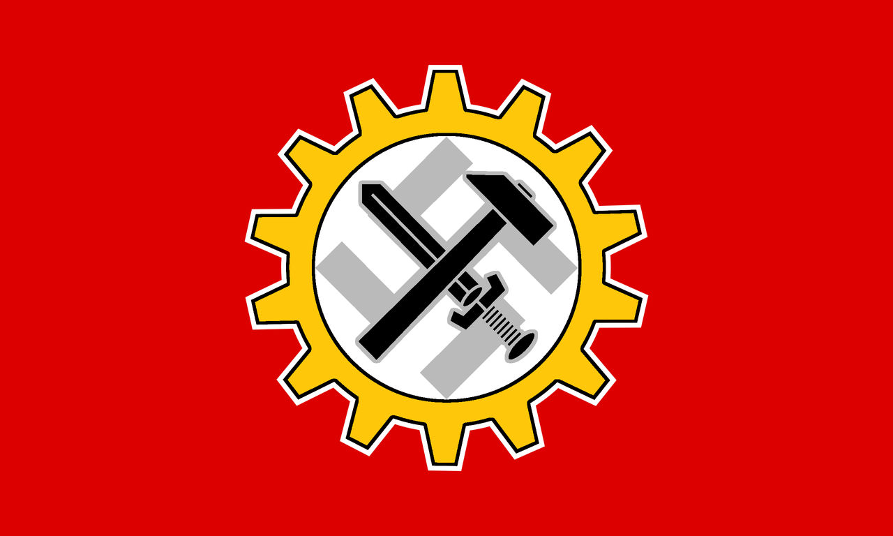 Strasserite Sticker Strasserite flag by Neobolshevik on DeviantArt