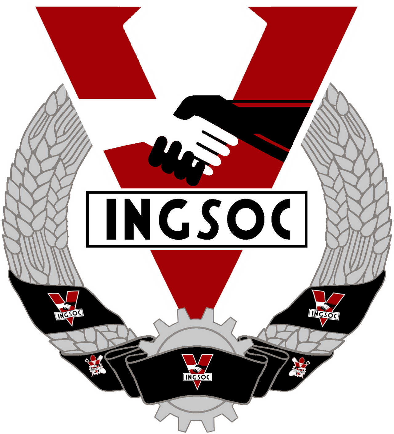 Ingsoc Sticker Ingsoc Emblem by Neobolshevik on DeviantArt