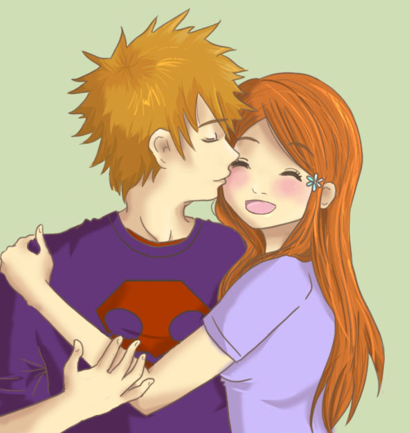 Ichigo and Orihime