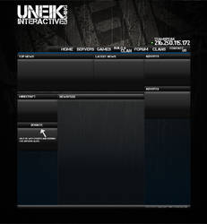 UIGaming.com Website Layout/ Design