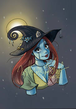 Sally as a Witch