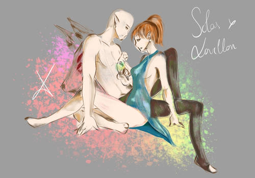 Solas x Lavellan