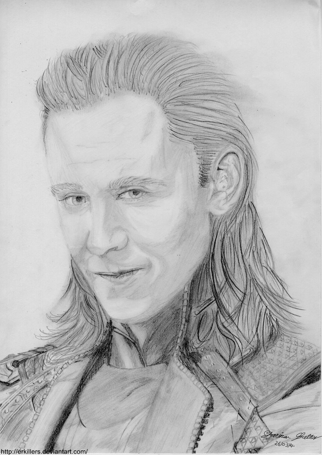 Loki Traditional Art