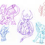 Skylanders sketches