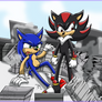 Giant Sonic and Shadow -G-