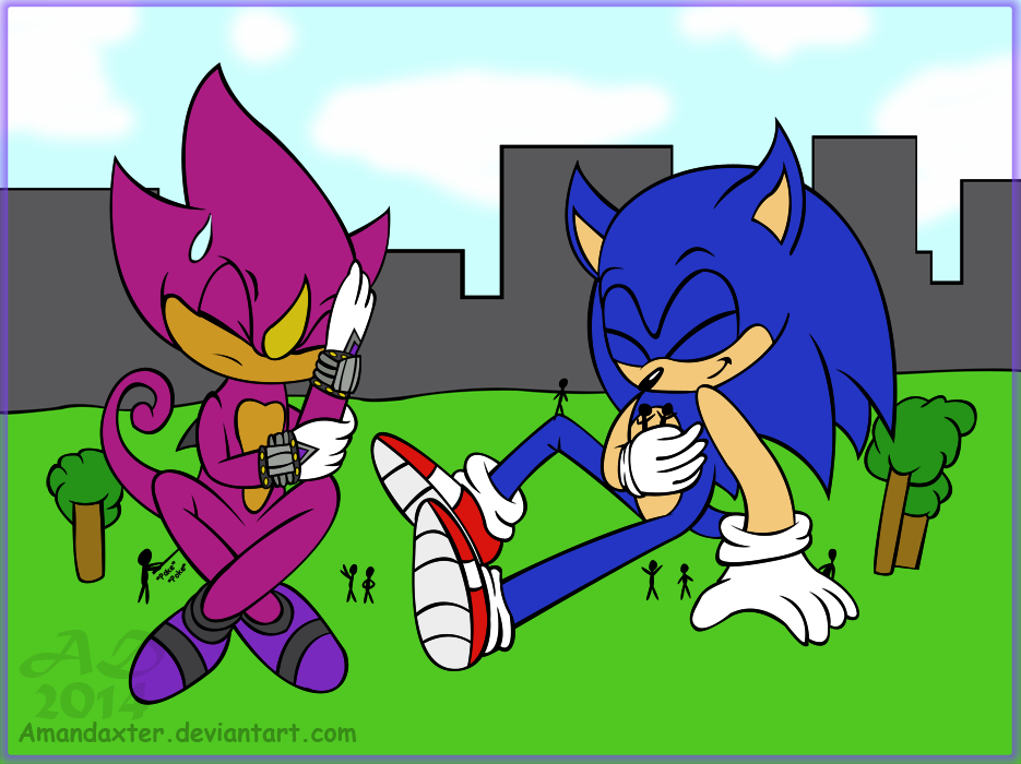 Giant Sonic and Espio -PC-