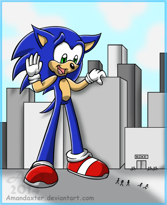 Sonic the Hedgehog (PC Port) by TheCrushedJoycon on DeviantArt