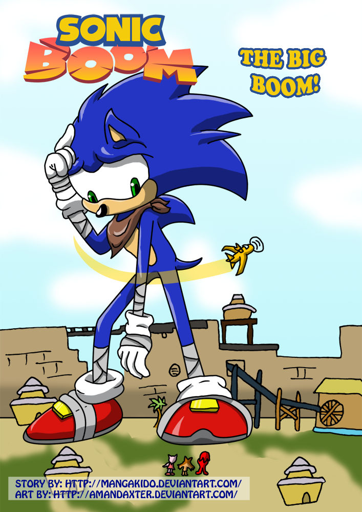 Sonic Boom The Big Boom Cover By Amandaxter On DeviantArt sonic-boom-the-big-boom-cover-by-amandaxter-on-deviantart