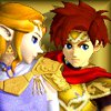 Zelda X Roy Gold-white Support Icon