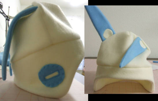 Minun Fleece Hat::Commission::