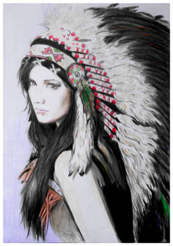 Native American girl