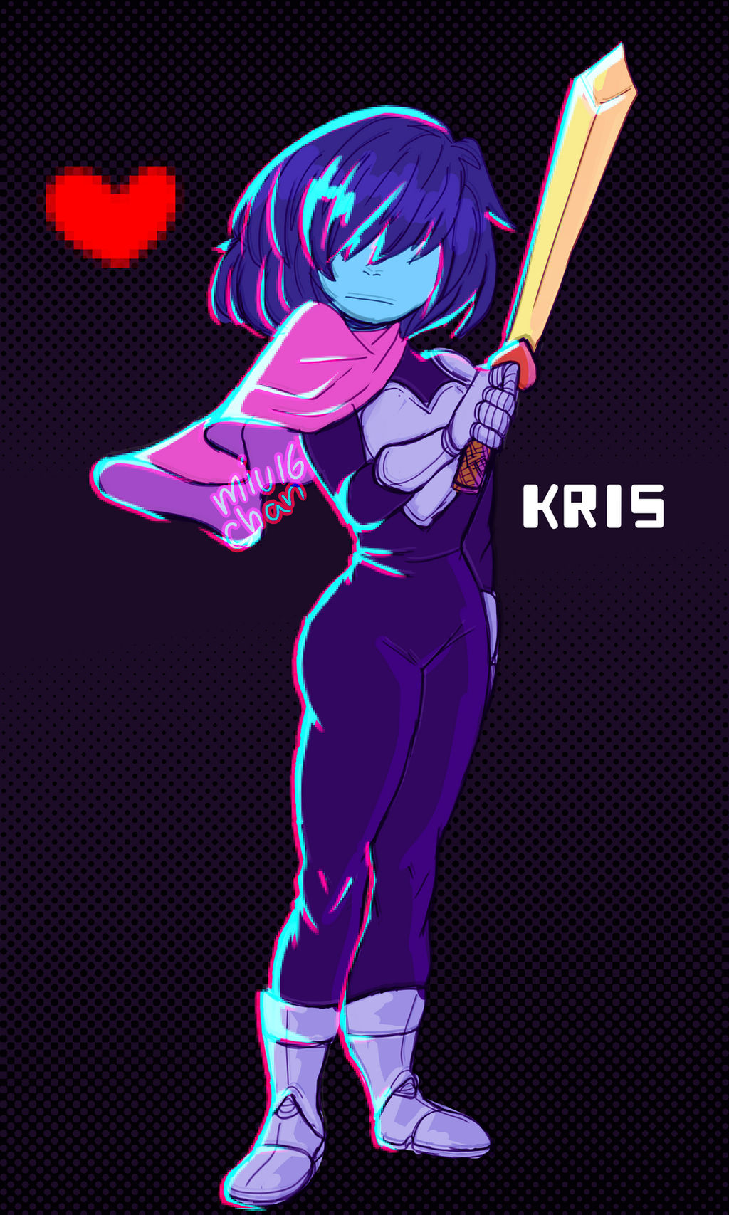 Kris Deltarune By Miu Chan16 On DeviantArt kris-deltarune-by-miu-chan16-on-deviantart
