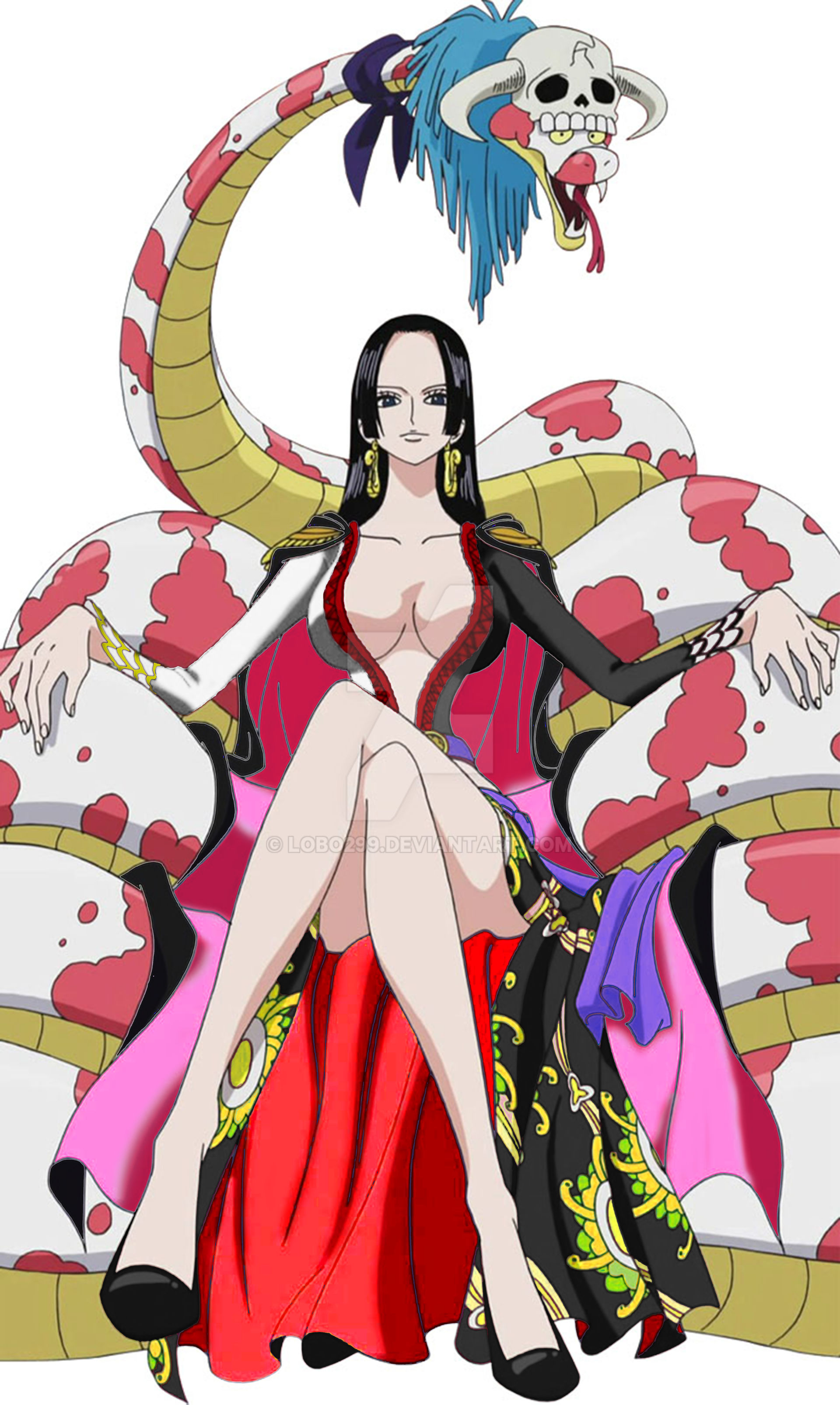 Boa Hancock One Piece Mariegeoise Illustrations Art Street