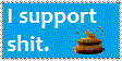 I Support Shit: Blue